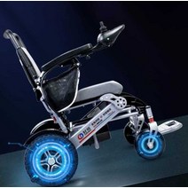 전동휠체어 접이식 노인전동차 장애인 보행카 여행용, 8. 전기 리클라이닝20A 배터리 35km원격 제어