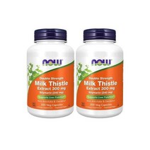 나우푸드 NowFood 실리마린 밀크씨슬 더블스트랭스 300mg 200정 2병