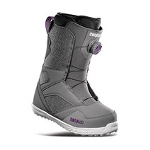 써리투 STW 보아 여성용 스노보드 부츠, Grey/Purple, 6