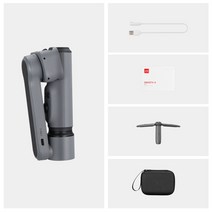 zhiyun smooth x phone 짐벌 palo 셀카 스틱 핸드헬드 스태빌라이저 스마트폰 for iphone huawei p30 pro xiaomi redmi samsung, 협력사, 회색 콤보