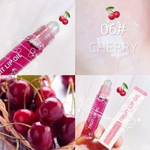 립글로즈 립글로스 립밤 과일 투명한 오일 보습 감소 라인 영양 입술, 06