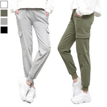 코디제이 여자트레이닝바지 카고조거팬츠 츄리닝바지 홈웨어 빅사이즈 남여공용