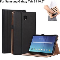 새상품 스냅케이스 갤럭시탭S4 10.5 포켓 다이어리 가죽케이스, 다크블랙