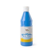 물에닦이는 물감 유아 페인트 하늘색 0.5L 어린이집교구 화방용품 인기완구