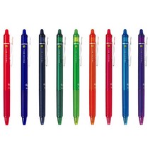 파이롯트 프릭션 볼 노크 볼펜 0.7mm LFBK-23F, 그린, 10개