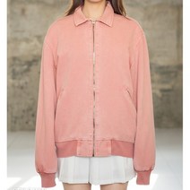 커플 피그먼트 데님 블루종[BC0947]