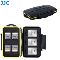 JJC 카메라 dslr 메모리 카드 케이스 캐논 Eos M10 1300d Nikon D5300 Sony A5000 A5100 A6000 용 방수 SD XQD 보관함