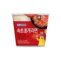 속초홍게라면 115g x 6개 얼큰매운해물맛, 상세페이지 참조