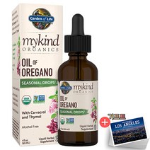 Garden of Life oregano oil 가든오브라이프 천연 유기농 오레가노 오일 시즈널 드롭 30ml +기프트