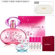 기타 브랜드 [AK백화점][페라가모] 인칸토 뉴블룸 EDT 50ml 파우치 미니어처 세트, 단일옵션