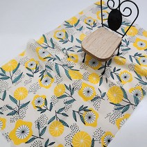 원단style 대폭 면60수 시원한 아사원단 스위트 5컬러 [A46-24], 레몬