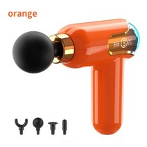 고주파 마사지기 바디 얼굴 JXP 마사지 건 충전기 Lcd 디스플레이 근육 휴대용 미니 근막 2022, 03 orange_01 유형 c 충전, orange_유형 c 충전