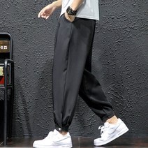 [리빙채움] 남성 통넓은바지 항아리 벌룬핏 통큰바지 작업복 하체비만바지 (G9104F5)