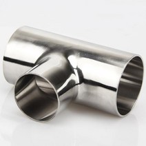 1922252832384551mm108mm 파이프 외경 맞대기 용접 티 3 방향 커넥터 위생 파이프 피팅 SUS304 스테인레스 홈브류 홈브류, 48mm