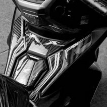 오토바이 스티커 바이크 튜닝 데칼 ADV150 탱크커버, 1세트, 그레이