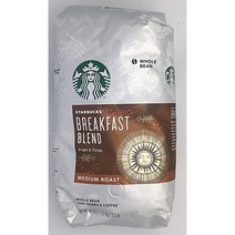 스타벅스 홀 빈 미디엄 로스트 스윗 오렌지 브라운 슈가 40oz Starbucks Whole Bean Medium Roast Arabica Coffee Sweet Orange Br, 1팩