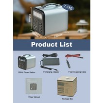 캠핑발전기 500W 307Wh 캠핑 휴대용 발전소 파워 뱅크 태양 광 발전기 220V 추가 배터리 저장 RV 백업 에너, 01 green_03 220V 영국 플러그의