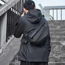 [WonRay] 데일리 5포켓 슬링백 크로스백 미니 소형 휴대 남자 남성 가방 핸드폰 물병 작은 메신저 여행 등산 트레킹 여행용 방수 대형 어깨 아이패드 백