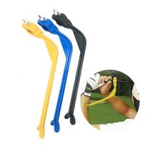 니어핀 골프코킹 자세교정기 몸통스윙 골프스윙궤도, 옐로우