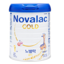노발락 프리미엄 분유 골드 1단계, 12개, 800g