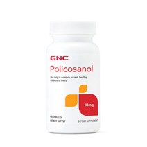 GNC 폴리코사놀 10mg 60 타블렛, 1개, 기본