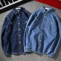 지코브 청 데님 남방 셔츠
