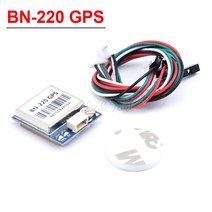 BN220 비행 조절 듀얼 GPS 모듈 GLONASS 안테나 내장 플래시 F3 / F4 F7 컨트롤러
