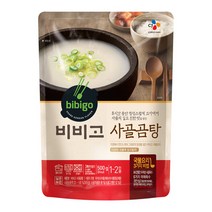 CJ 비비고 사골곰탕 500g x 10팩, 진하고 구수한 사골 육수에 각종 야채로 시원한 맛