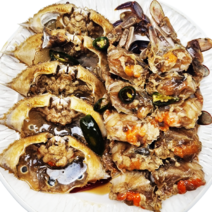 국산 전라도 여수 돌게장 간장게장 2.2kg, 전라도 여수 알배기 간장게장 1미