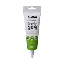 [P&K]오공205 250ml 목공용접착제 튜브형 수성접착제 본드 벽지용 실크벽지 셀프도배, 1