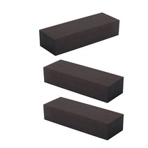 ZLD 3pcs 아프리카 칼 핸들 블록 공예 취미 도구 흑단 목재 목재 부품, 모델명