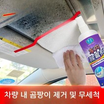 자동차 내부 곰팡이 제거 냄새 제거 오염 카시트 청소, 수량