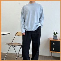 티 긴팔 베이직 이너 티셔츠 무지 추천 옷 의류 상의 의상 봄 가을 겨울 대학 생 외출 패션 패셔니스타 코디 미팅 소개팅 데이트 룩북 잡화