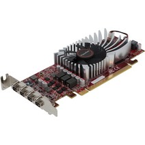 Visiontek Rade on RX 560 4GB GDDR5 그래픽 카드(4x mDP) 로우 프로파일 싱글 슬롯
