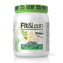 Fit Lean Fat Burning Meal Replacement Vanilla 0.97 lb, 1