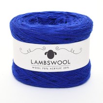 삼남뜨개실 삼남램스울 60g 코바늘실 털실, 5번 램스울 딥블루