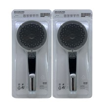 이케아 브로그룬드 벽부형 5단분사 샤워기 헤드 2개