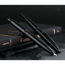 MAJOHN 마존 구 문맨 MOONMAN A1 배니싱포인트 클립리스 4컬러 숨는만년필, 마존 A1 클립있스 메탈릭 펄 블루 EF