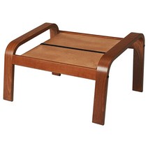 IKEA 포엥 풋스툴 오토만 프레임 미디엄 브라운 (프레임만 해당 쿠션 없음) 344995