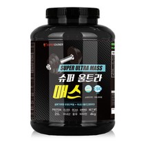 슈퍼게이너 슈퍼울트라매스 체중증가 살찌는 보충제, 1개, 4000g