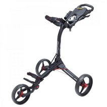 백보이 컴팩트 3 푸시 카트, Matte Black/Red