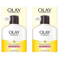 Olay 컴플리트 데일리 모이스처라이저 SPF 15 오일리, 177ml, 2개