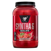 BSN 비에스엔 신타6 아이솔레이트 딸기 밀크 쉐이크 Isolate Strawberry Milkshake 912g, 1개