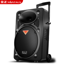 버스킹앰프 일렉 스피커 휴대용 무선, 8인치 휴대용(1800mAh 리튬) 유선마이크