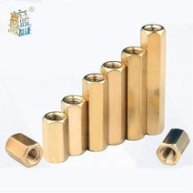 5-50pcs 육각 암-암 M2 M2.5 M3 M4 M5 황동 스탠드 오프 스페이서 스터드 중공 기둥, M3XL(20PCS)_7mm