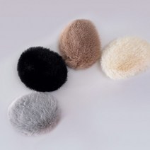 끈없는 귀마개 양털 똑딱이귀마개 분리형 귀도리 귀덮개