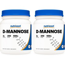 D-만노스 파우더 500g 2병, 단품, 2개