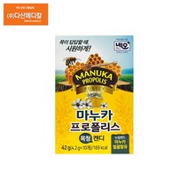 네오 마누카 프로폴리스 목청 캔디 10개입 뉴질랜드 마누카 벌꿀함유 1개