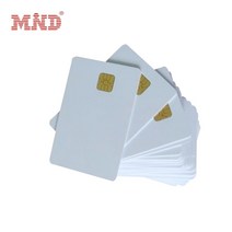 액세스 제어 및 호텔 키 카드용 FM4442 100 칩 접촉 있는 개 빈 pvc, 한개옵션0