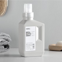 키밍 세탁세제통 대용량 가정용 세제케이스 공병 수납 769334760EA, 600ML_그레이, 본상품선택